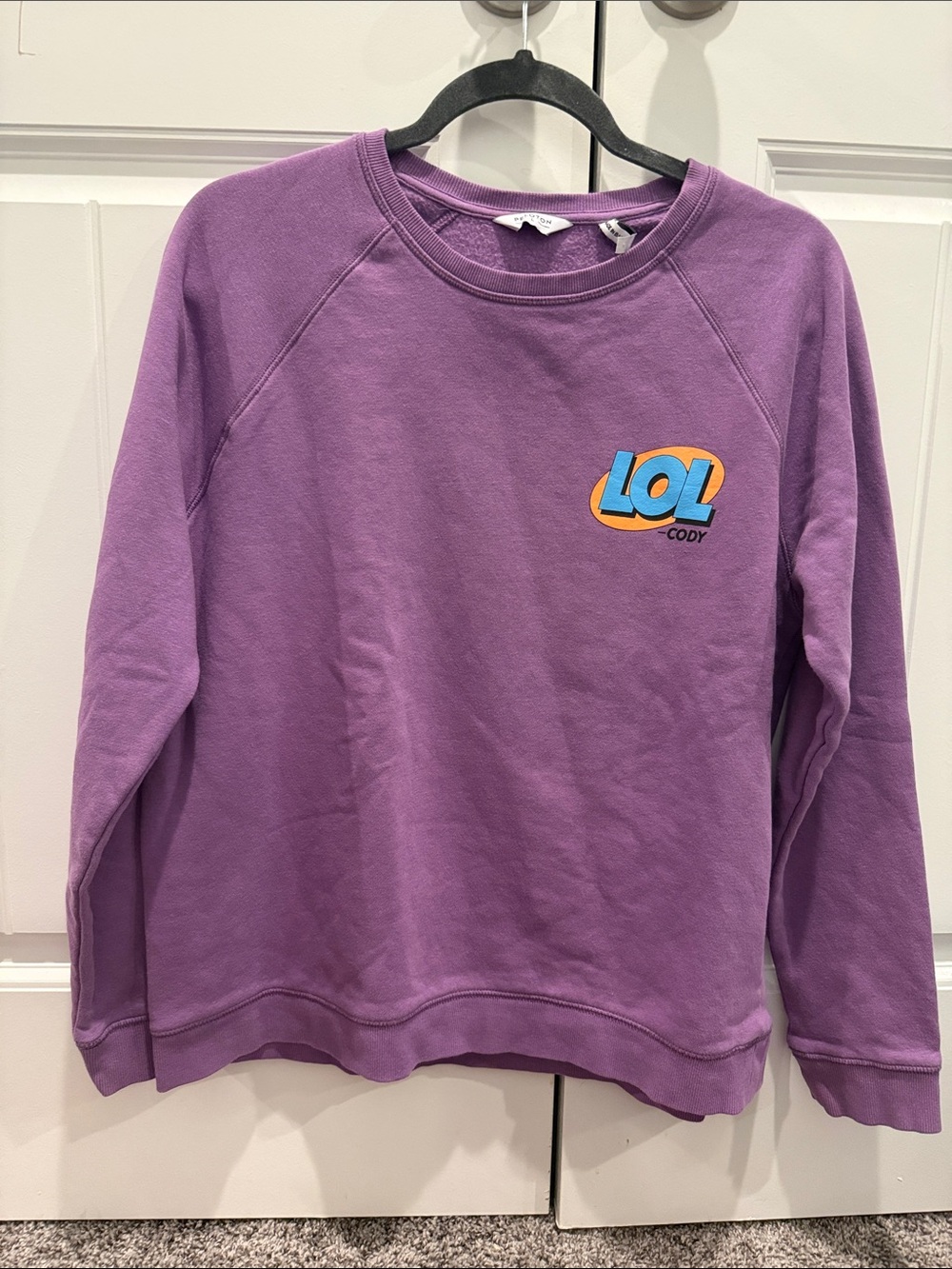 Peloton sweatshirt LOL -Cody size large